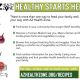 Healthy Starts Here - Vegetables and Fruits Flyer 2019